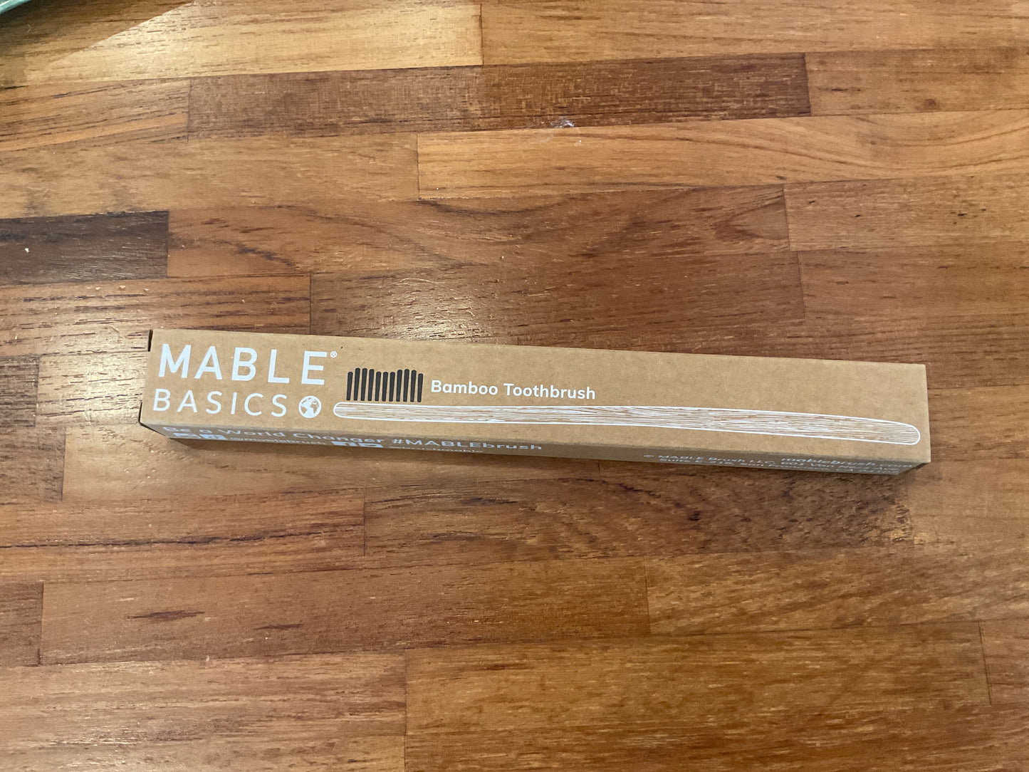 MABLE Bamboo Adult Toothbrush Soft
