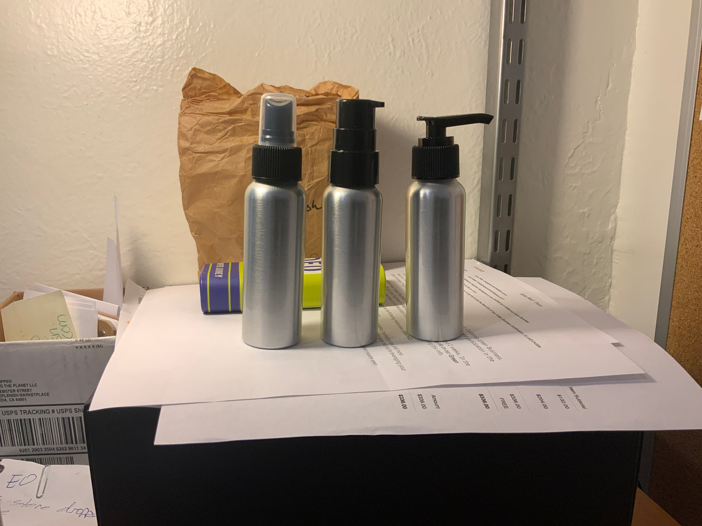 2.7 oz Bottle...with Pump/Spray/Cap