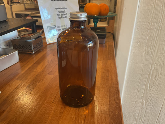 Amber Glass Bottles